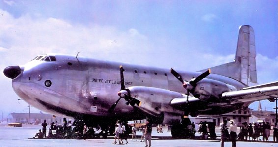 YC-124B Globemaster II 1954.jpg