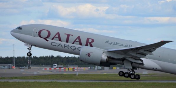 Qatar 777F Airborne! GM 09 JUL 2019.jpg