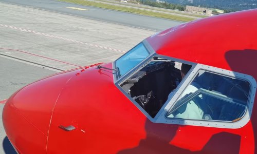 Norwegian med birdstrike.jpg